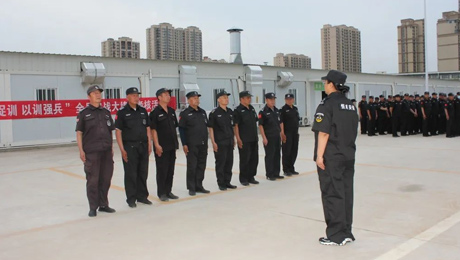 以考促訓強技能 實戰考核練精兵—德州市恒威安保服務有限公司對大練兵活動進行考核驗收